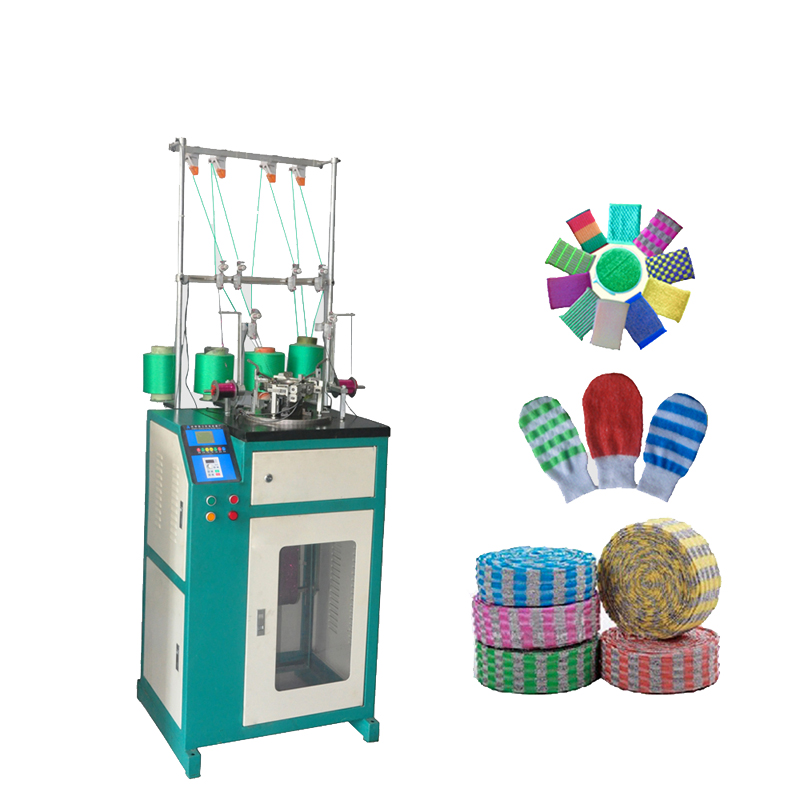 Kitchen cloth knitting machine