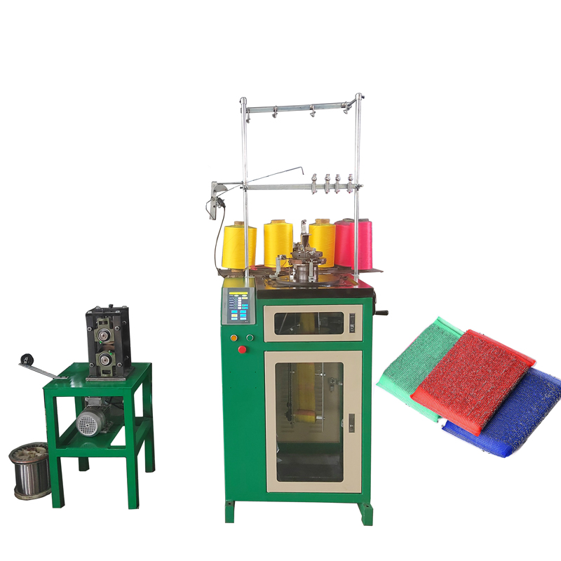 Steel Sponge Scourer Knitting Machine